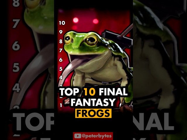 Top 10 Final Fantasy Frogs in Just Over 60 Seconds