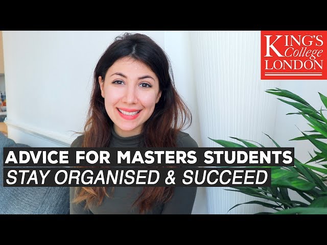 Advice for Masters Students | Succeeding in Graduate Studies | Atousa