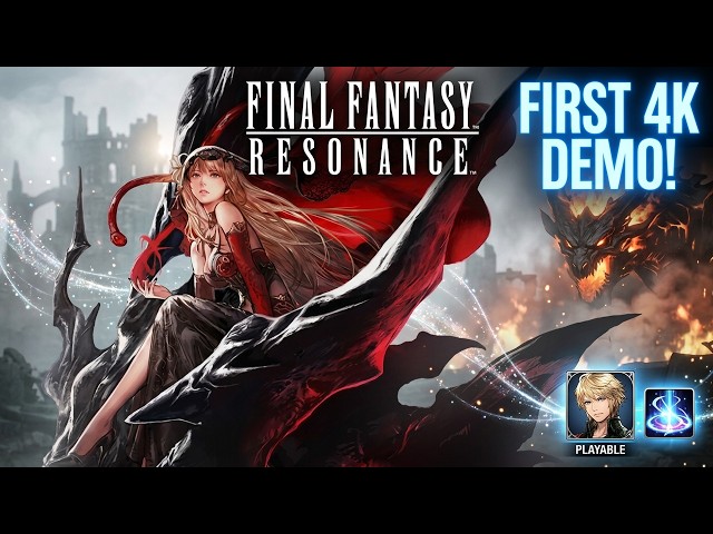 Final Fantasy Resonance - Hype Impressions/Demo Gameplay/4K In-depth Look/FFBE Is Reborn!!