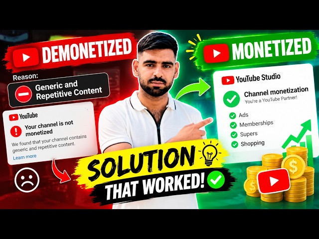 😱 Generic & Repetitive Content? THIS Fixed My Monetization!