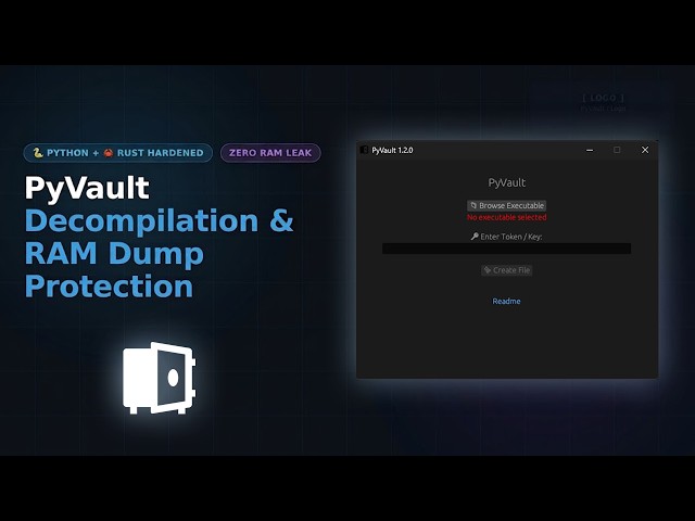 How to Secure API Secrets in Compiled Python EXEs | PyVault
