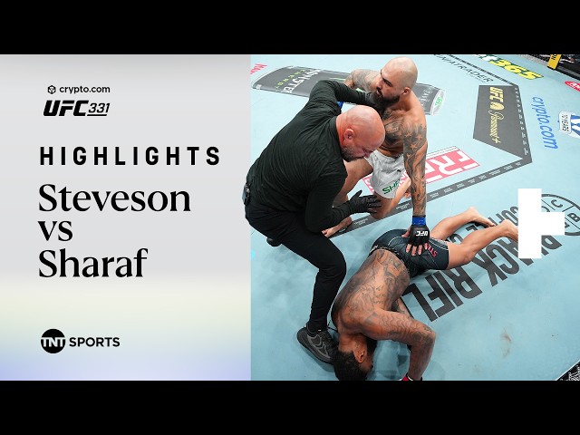 HISTORIC VICTORY! 😮 | Gable Steveson vs. Sean Sharaf | #UFC331 Fight Highlights