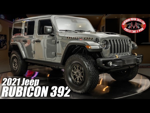 2021 Jeep Wrangler Unlimited Rubicon 392 4X4 For Sale Vanguard Motor Sales #4149