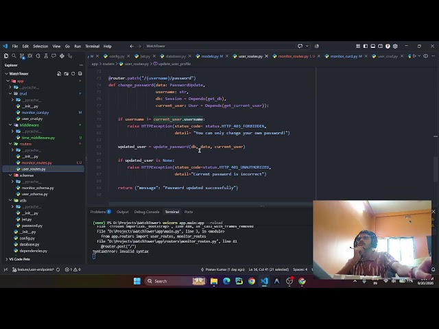🔴 Day 6 of Building Backend! | Live Coding | FastAPI [PART 1]