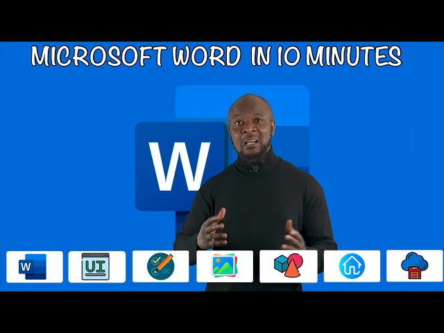 Microsoft Word In 10 Minutes. Beginner level tutorial microsoft #word
