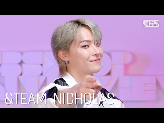 [타이틀곡 인터뷰] &TEAM 🎆FIREWORK🎆 니콜라스(NICHOLAS)⏱️