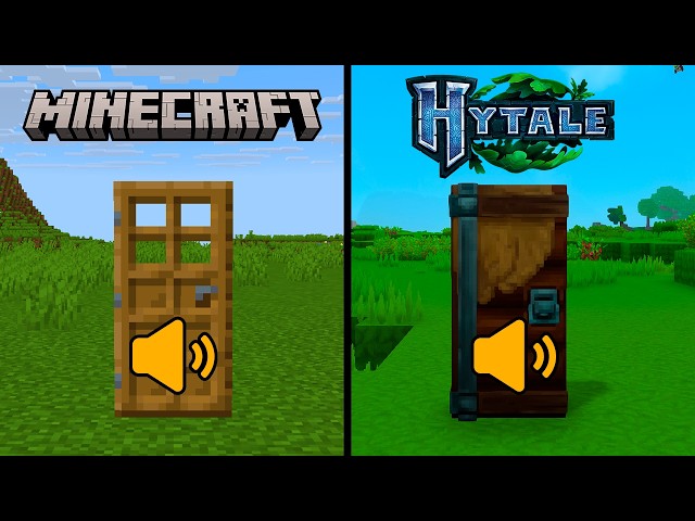 Sounds Hytale vs Minecraft