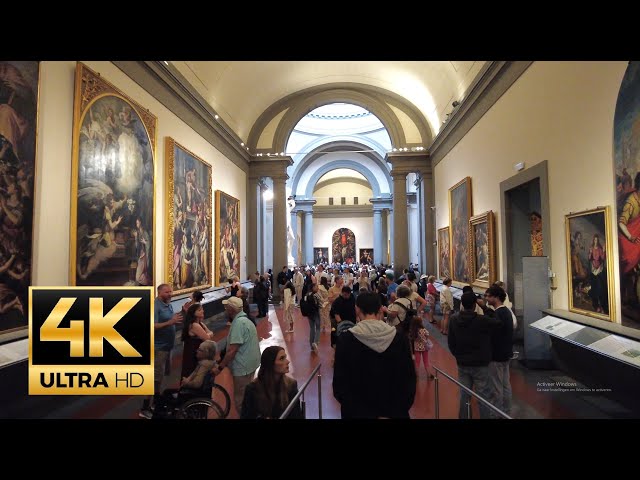 Galleria Dell'' Accademia Florence 🇮🇹 4K 🇮🇹 Firenze 🇮🇹 full museum tour 4K UHD 60fps