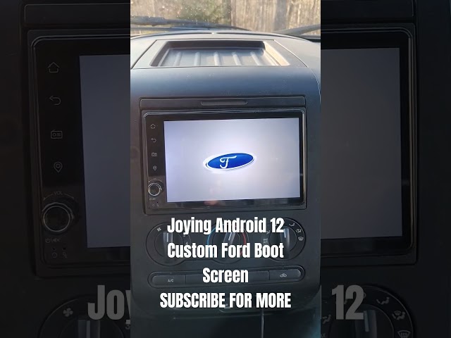 Joying 7" Android Stereo Custom Boot Animation 2005 F-150