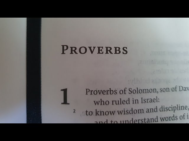 Aussie Gal Reading Proverbs 1-4 Lexham English Septuagint 