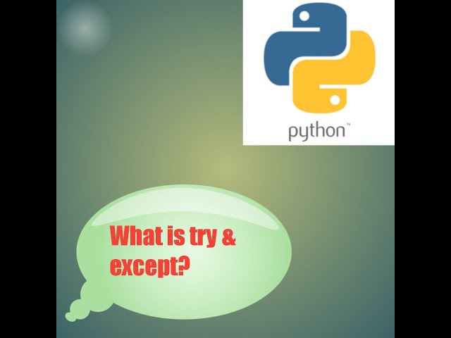 #what is try and except in python,#try and except in python,#python for beginners