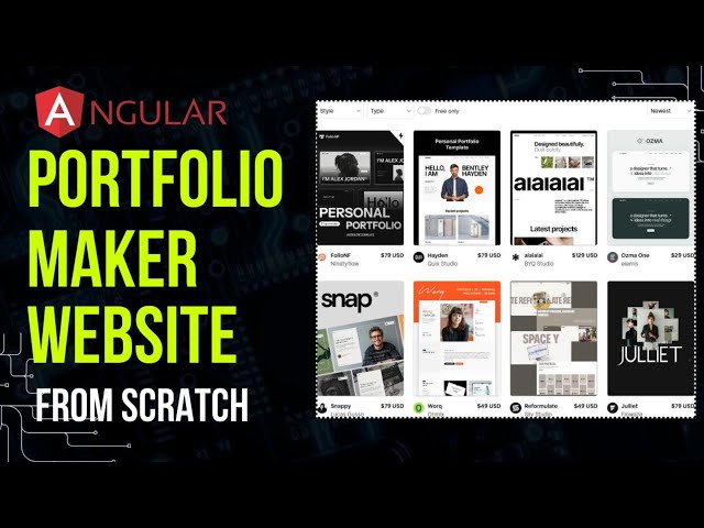 Building a Portfolio Maker with Angular & Node.js | Part 1