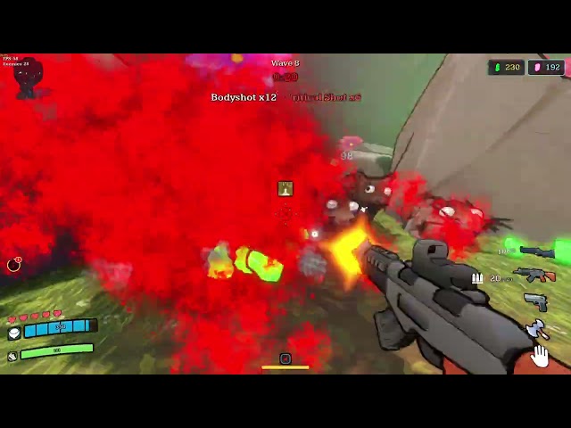 My new game: Armed nuts vs Forest creatures