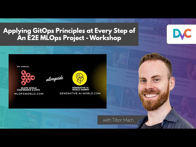 Applying GitOps Principles at Every Step of an E2E MLOps Project - A Workshop