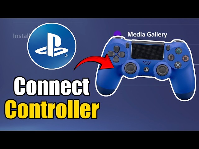 How to Connect PS4 Controller With Bluetooth on PS5 Tutorial - Best Tutorial