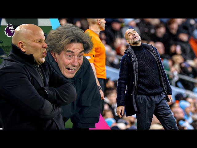 HILARIOUS Premier League Managers' Sideline Reactions from 2024/25