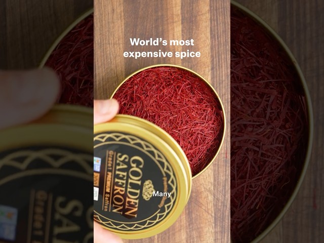 What does Saffron ACTUALLY taste like?
