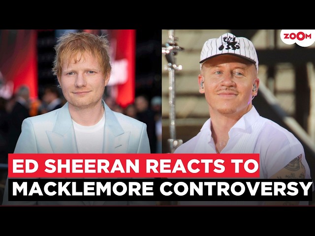 Ed Sheeran REACTS to Macklemore’s removal from tour over ‘Free Palestine’ remarks | Hollywood News