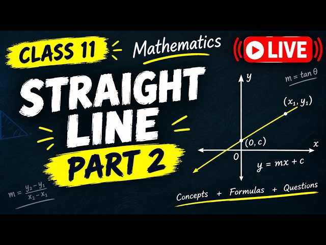 Straight line class 11 Part 2