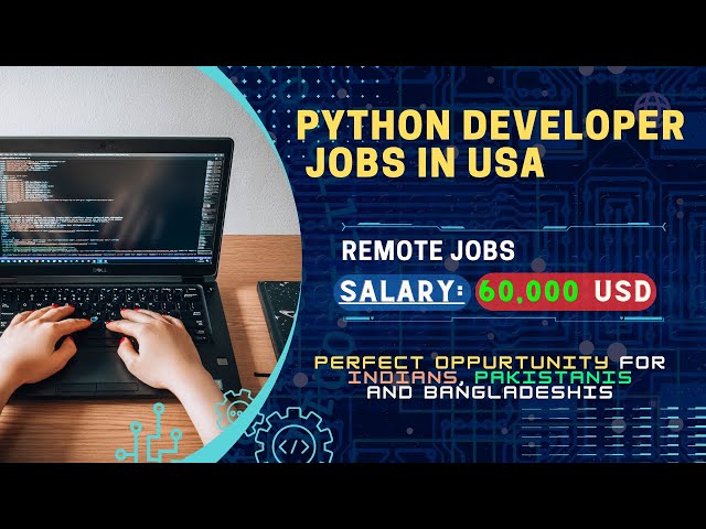 U.S Companies just announced MORE Remote Jobs for Python Developers, top Python Developer Jobs