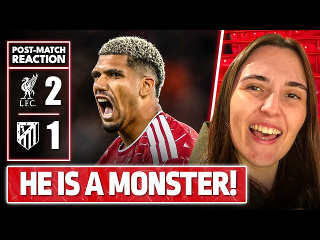 Macca & Araujo Are MONSTERS! | Liverpool 2-1 Atletico Madrid | Chloe’s Match Reaction