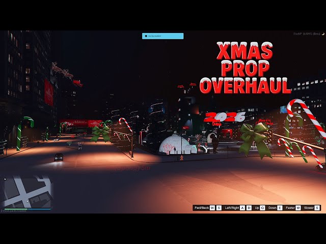 (FiveM) Christmas Prop Overhaul + Legion Square | Christmas Map! | 2025-2026 Xmas Map!