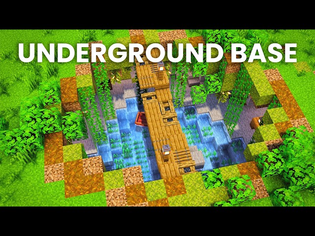 10 Minecraft Underground Base Ideas