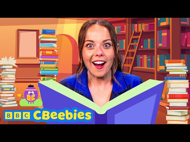 Learn about books! | Playtime and stories with CBeebies Evie and friends 🌈
