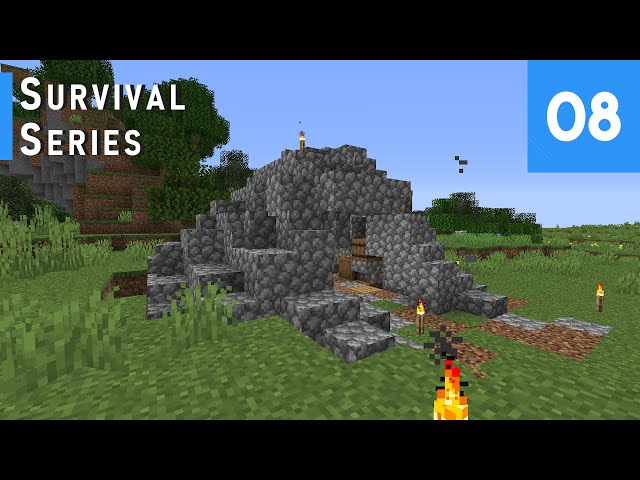 Minecraft: Survival Series #8 - Mining Entrance and Strip Mine