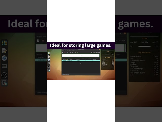 GParted Tutorial  Format Partitions to FAT32 & EXT4 (Shorts)