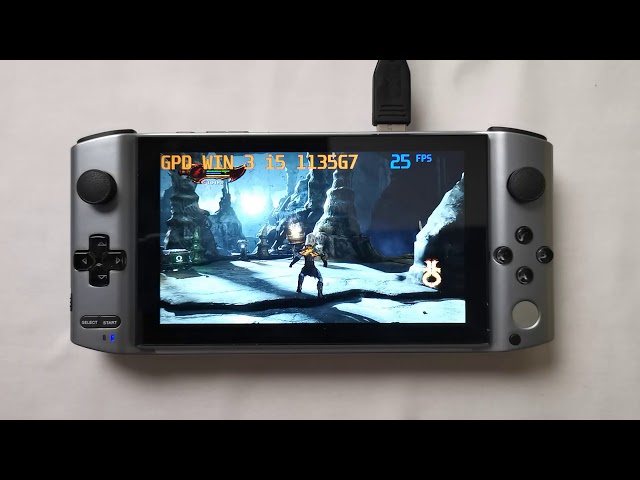 GPD WIN 3 RPCS3 emulator runs God of War III