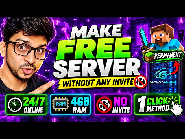 Is THIS The New Best Free 24/7 Minecraft Server Host? Create a 24/7 Free Minecraft Server🟩