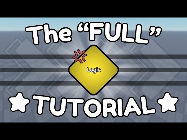 The "FULL" Logic Gates TUTORIAL! | Part 1 | Make a Server Tutorials