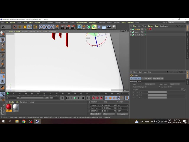 cinema 4d tutorial modeling bangla 1