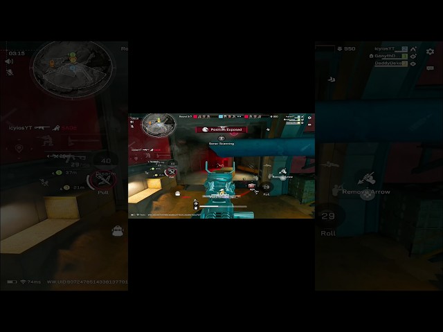 1v3 in 40k$ Tournament - Delta Force Mobile #deltaforcegame #panda40k #ad  #dfm #deltaforcemobile