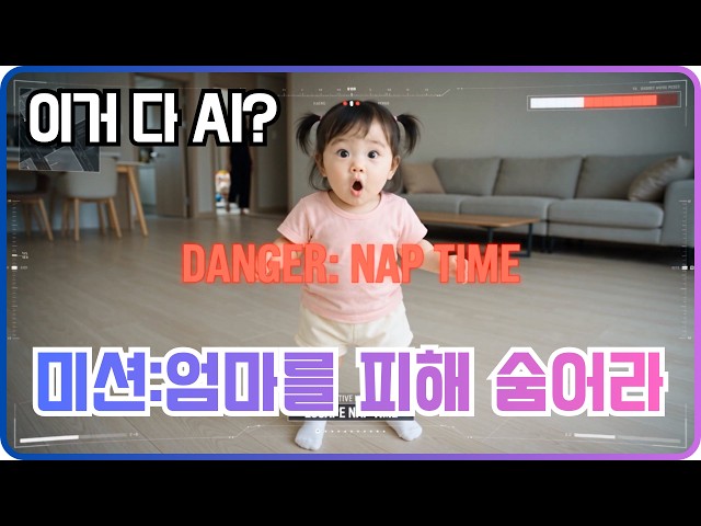 애기가 GTA 주인공이 되면 생기는 일 ㅋㅋㅋ⚡[미션: 엄마를 피해 달아나라]