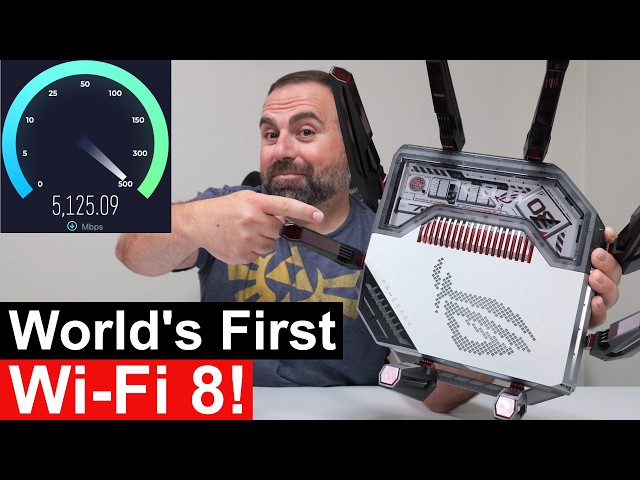 World’s First Wi-Fi 8 Router! ASUS ROG Rapture GT-BN98 Pro Review