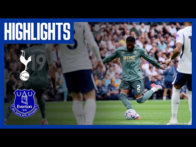 TOTTENHAM v EVERTON | Premier League highlights