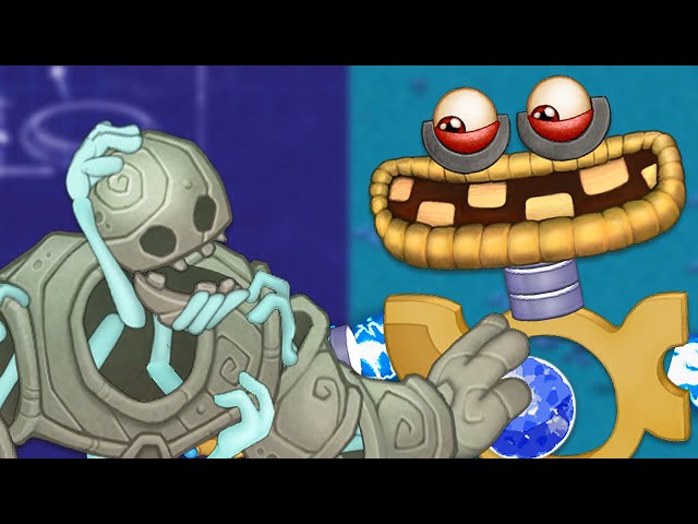Monculus, Wubbox, Rare Wubbox - Ethereal Island & Wublin Island Trio (My Singing Monsters)