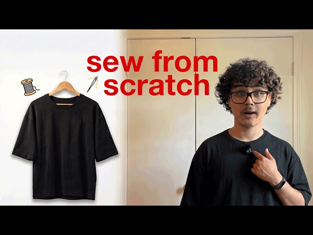 I Tried Making My First Shirt From Scratch (The Results)