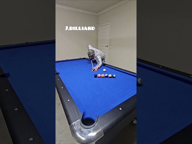 Crazy Trick Shot #trickshot #billiards