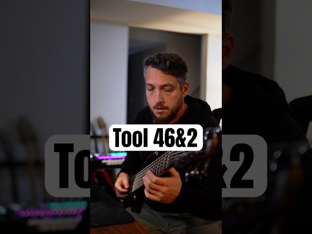 My Favorite Tool Riff to Play #GuitarTone #Djent