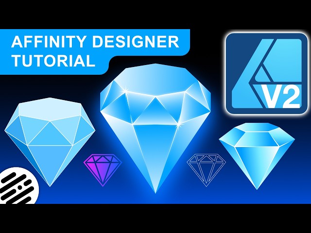 Affinity Designer Tutorial: How to Create Diamonds
