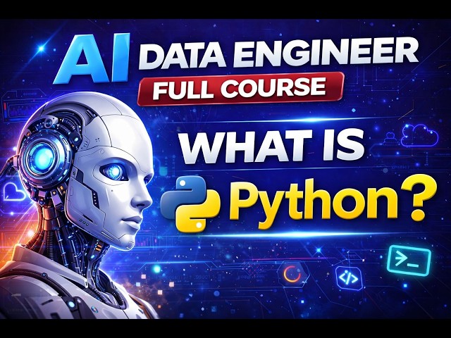 Day 2 ) AI Data Engineer Full Course | 🐍 What is Python? #python #ai #ml #dataengineering #LLM #RAG
