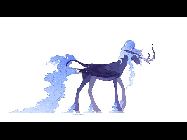 Luna Walk Cycle Animation Process