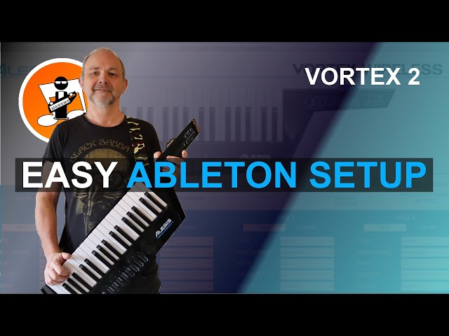 Super quick and easy setup for Vortex Wireless 2 in Ableton live