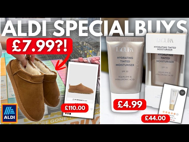 ALDI Special Buys Have Done It Again! £7.99 UGG-Style Clogs + Beauty Dupes I ACTUALLY Use!
