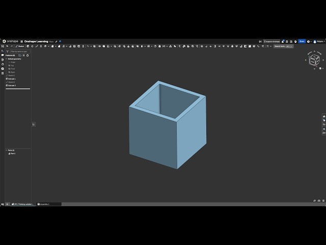 Onshape Tutorials Ep1: Thinking Outside the Box