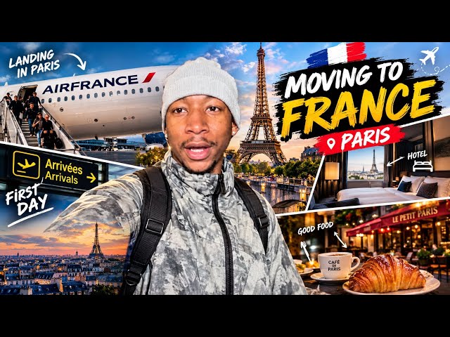     I MOVED TO FRANCE! 🇫🇷 | First Day in Paris