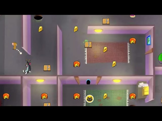 Tom and Jerry Mouse Maze - Cellar Level 1-2-3 part 11 - Tom and Jerry Games Cartoon For Kids